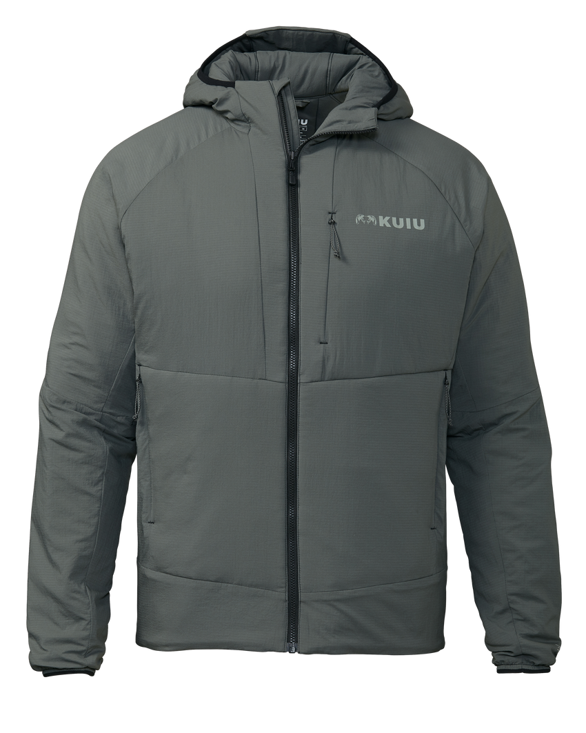 Kenai Hooded Jacket | Gunmetal