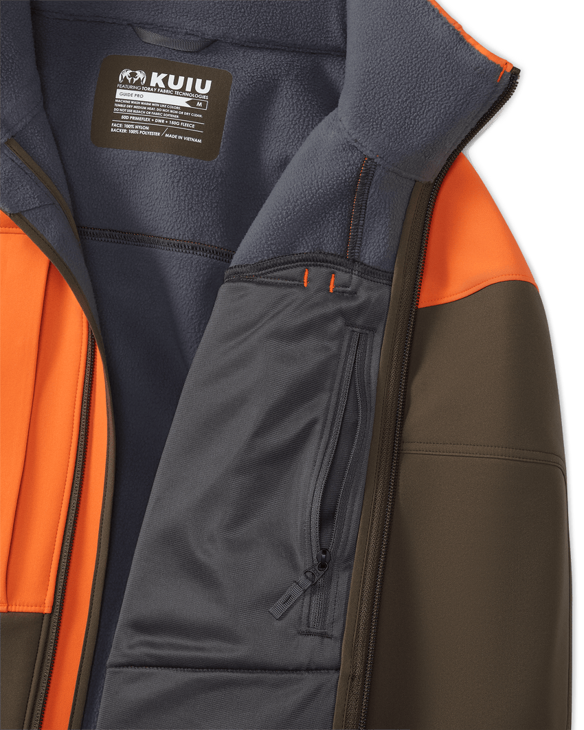 Guide PRO Hooded Jacket | Blaze/Major Brown