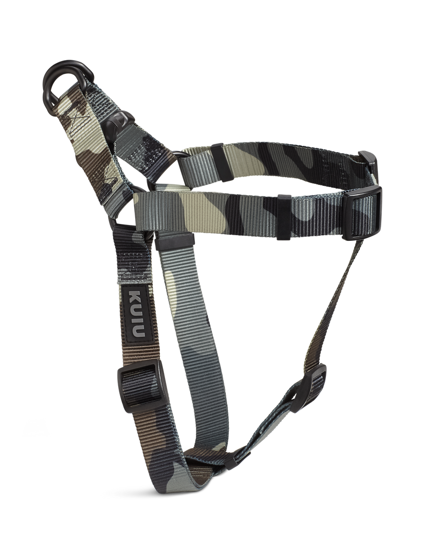 Camo Webbing Dog Harness | Vias