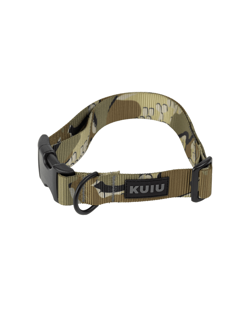 Camo Webbing Dog Collar | Valo