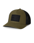 Welded Flag Patch Hat | Olive/Black