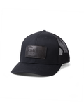 Inner Circle Leather Patch Hat | Black/Black