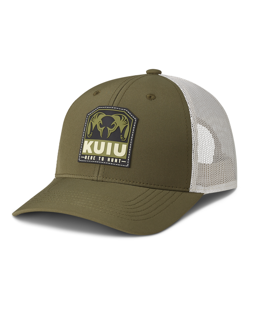 KUIU Here to Hunt Patch Hat | Olive/Putty