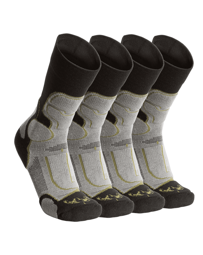 ULTRA Merino Crew Sock 4-Pair Pack | Grey Green