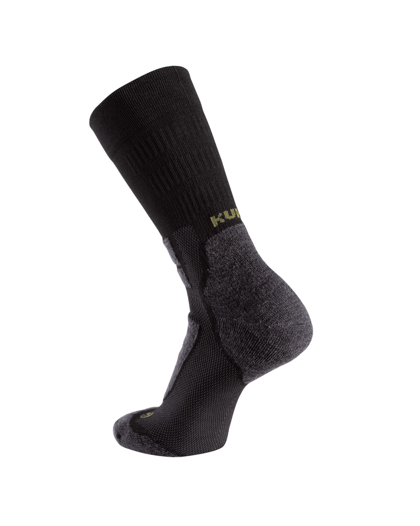StrongWool Hybrid Crew Sock 4-Pair Pack | Grey Green