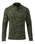 Ridgepoint Fleece Henley | Olive Tonal