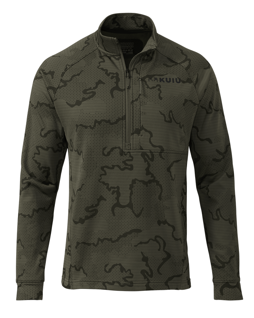 Ridgepoint Fleece Zip-T | Ash Tonal