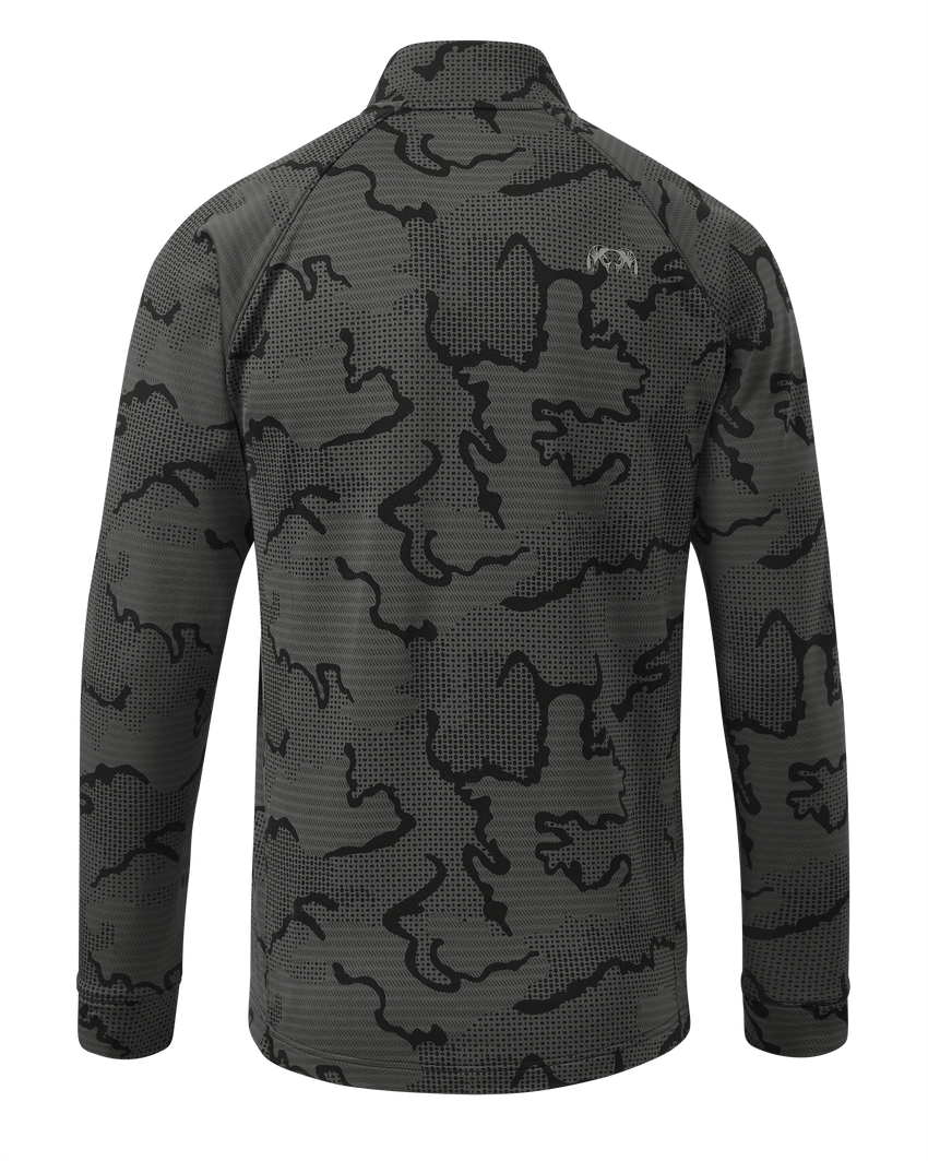 Ridgepoint Fleece Zip-T | Black Tonal