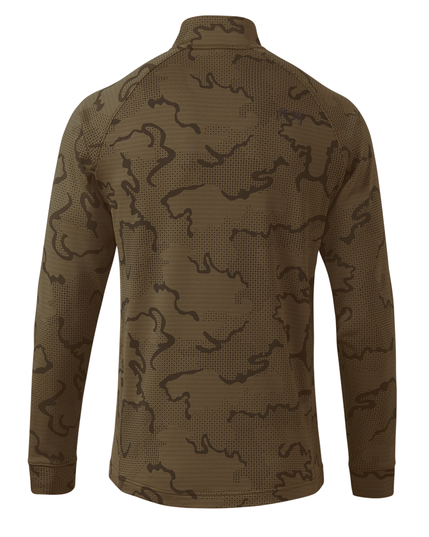 Ridgepoint Fleece Zip-T | Coyote Brown Tonal