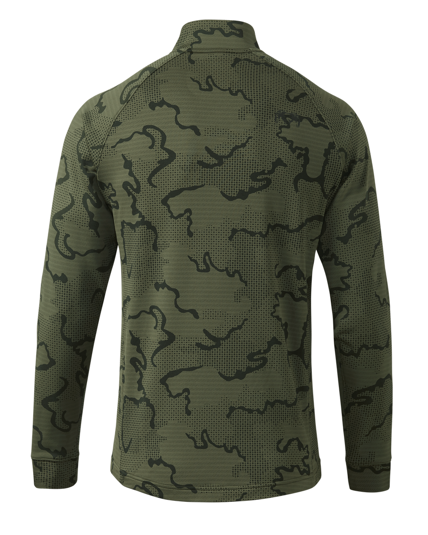 Outlet Ridgepoint Fleece Zip-T | Olive Tonal