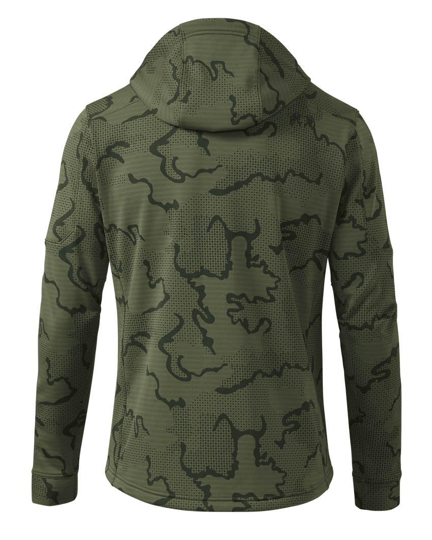 Ridgepoint Fleece Hoodie | Olive Tonal