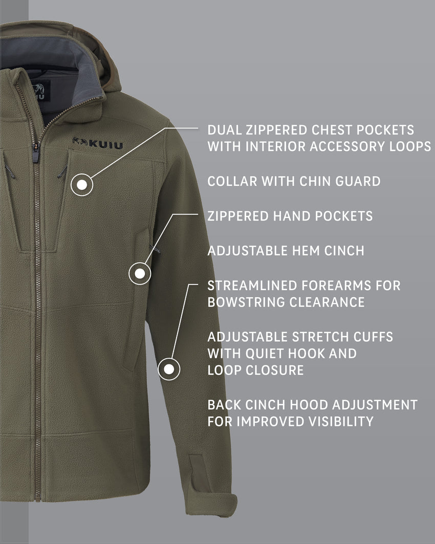 Outlet KUIU Proximity LT Hooded Jacket | Ash