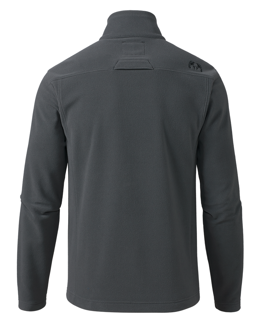 Border Fleece Full Zip | Gunmetal