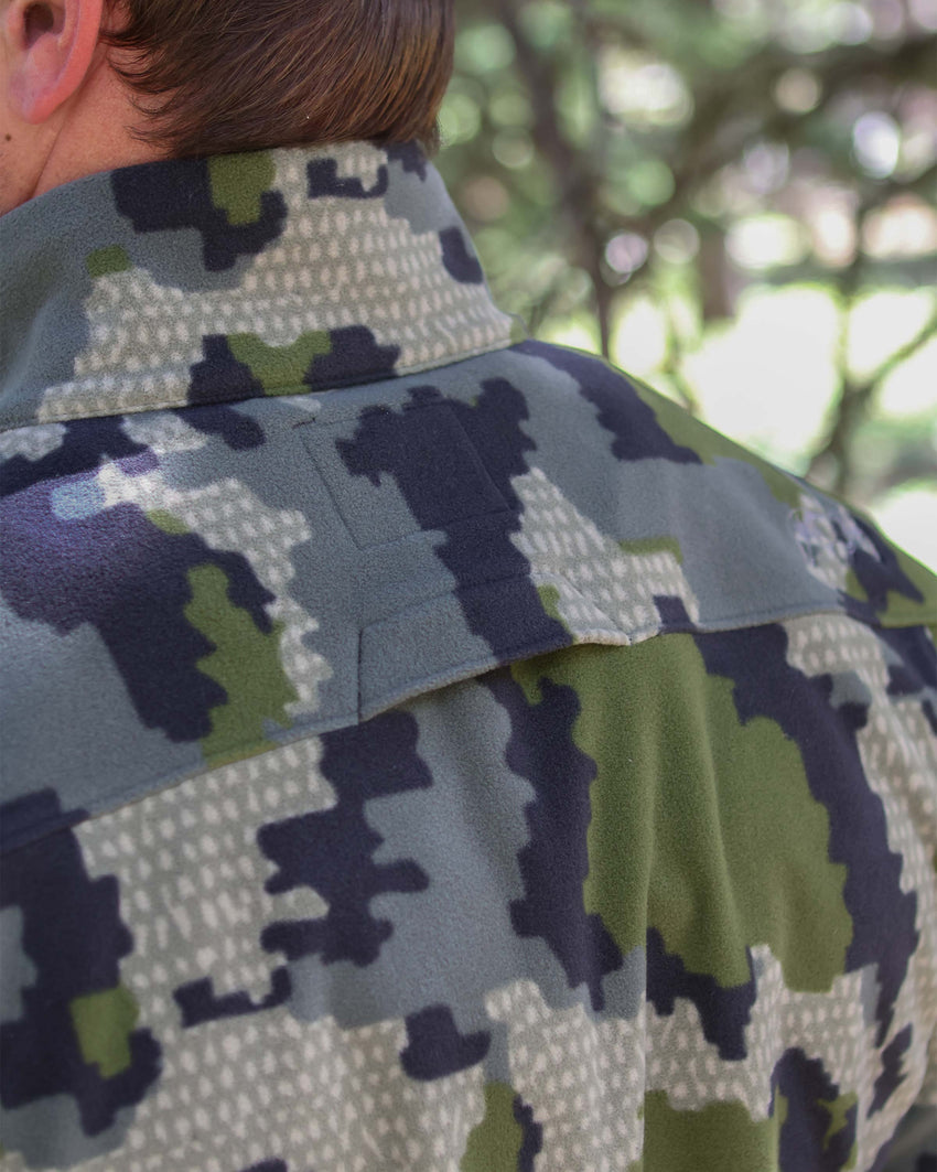 Border Fleece Full Zip | Gunmetal