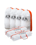 Large Deer/Sheep Medium Game Bag Set | White-Orange