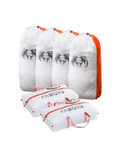 Small Deer/Antelope Game Bag Set | White-Orange