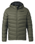 Super Down LT Hooded Jacket | Ash