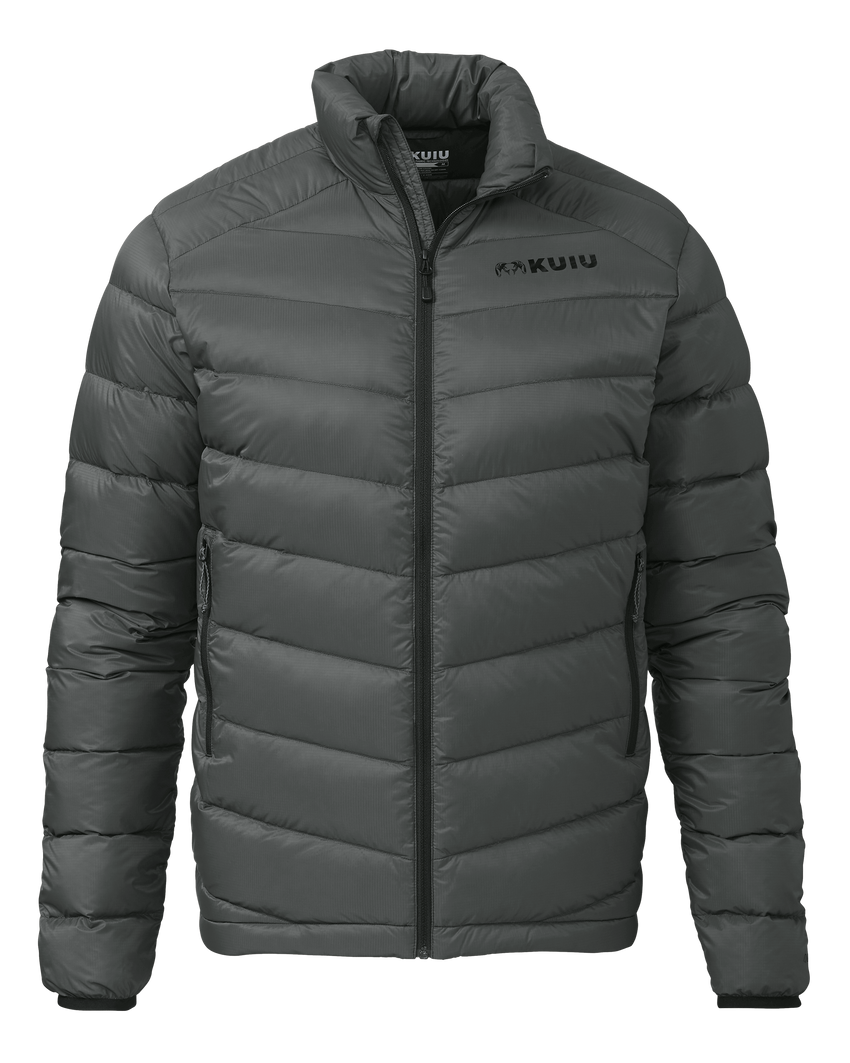 Outlet Super Down LT Jacket | Gunmetal