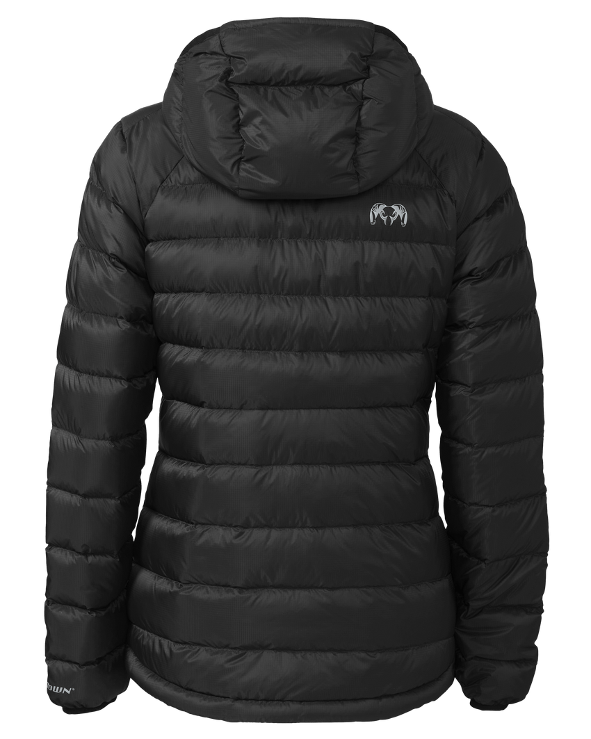 Women's Super Down LT Hooded Jacket | Black