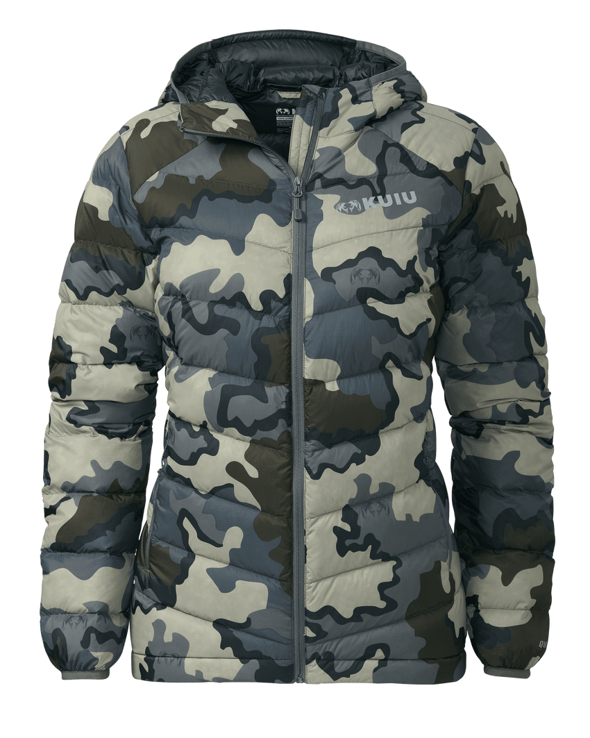 Outlet Women's Super Down LT Hooded Jacket | Vias