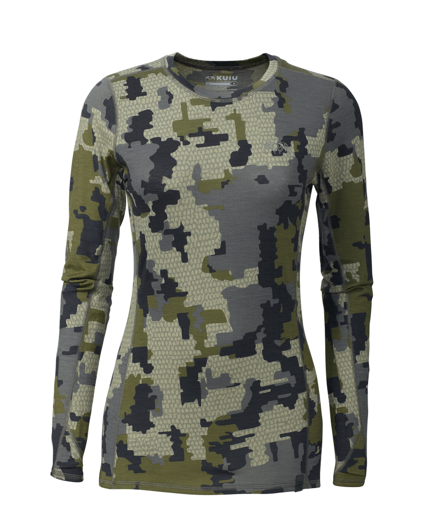 Women's ULTRA Merino 145 LS Crew | Verde