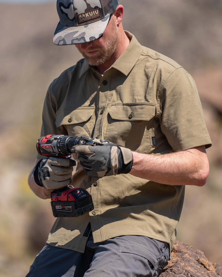 Motive SS Workgrade Shirt | Khaki