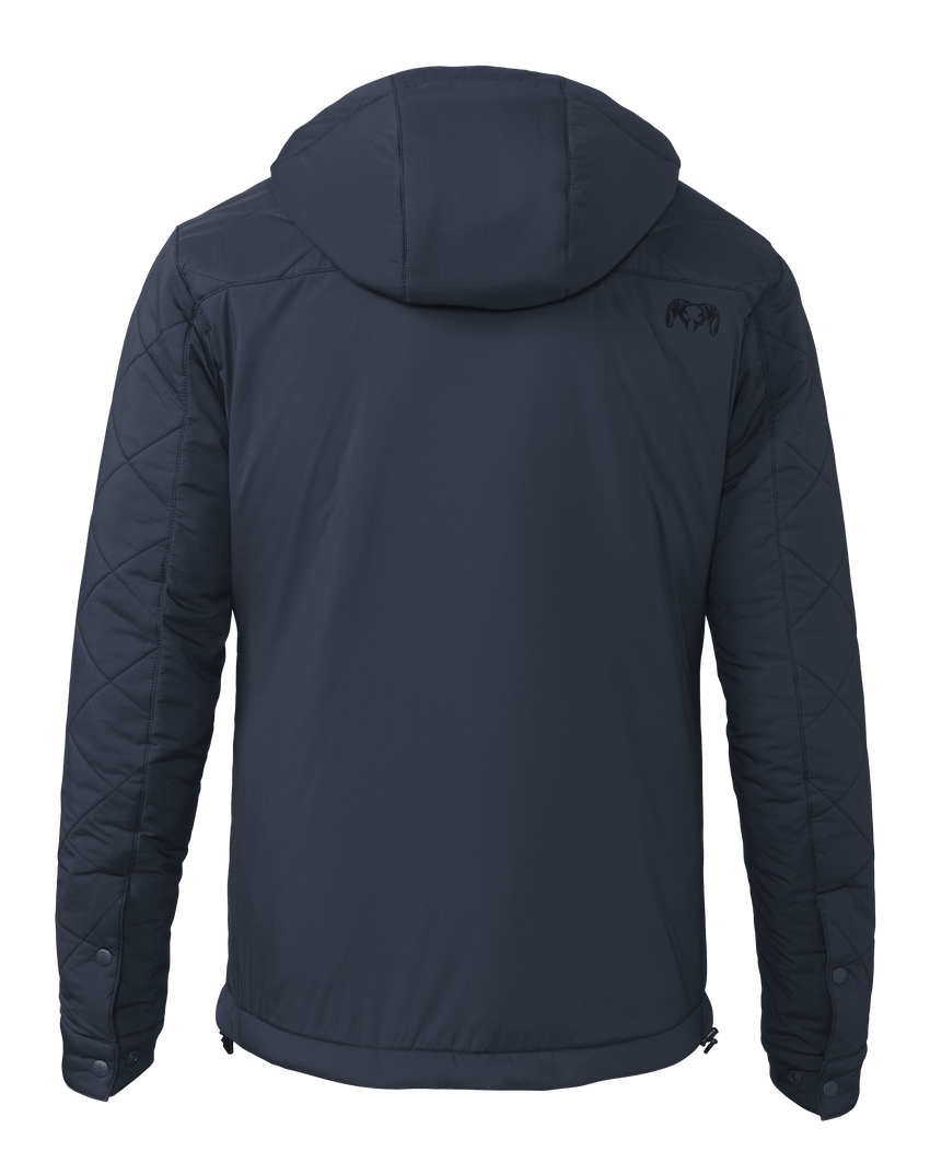 Outlet Granby Hooded Jacket | Steel Blue