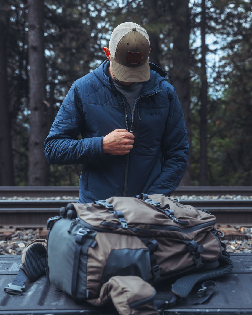 Outlet Granby Hooded Jacket | Bourbon