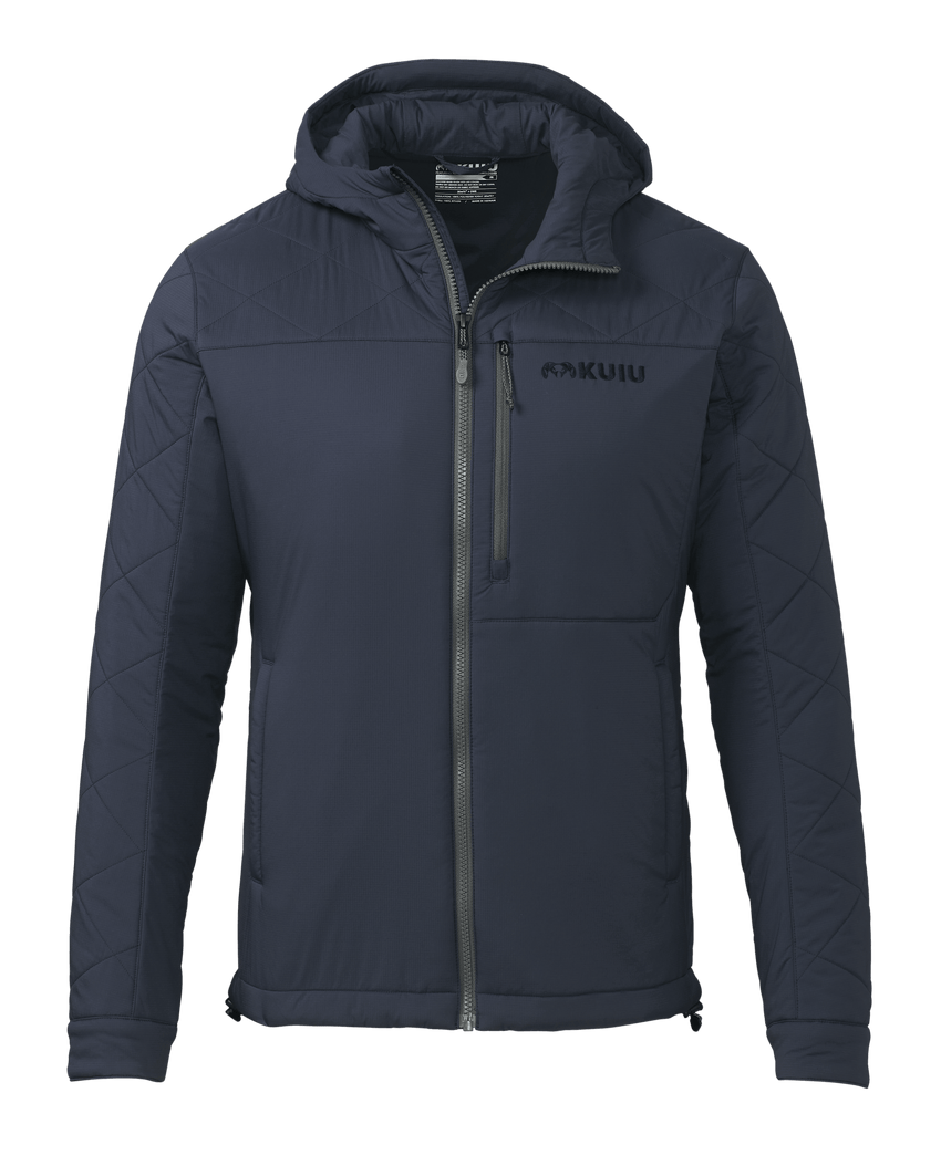 Outlet Granby Hooded Jacket | Steel Blue
