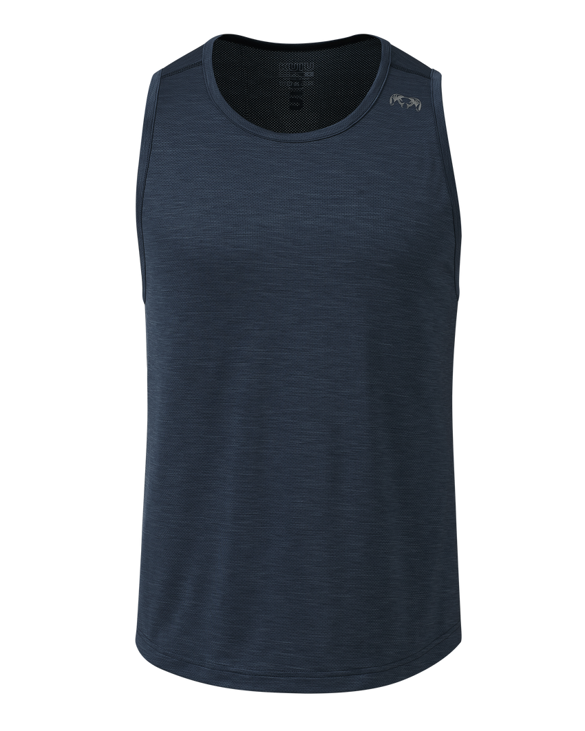 EnduroMesh Tank | Midnight Blue Heather
