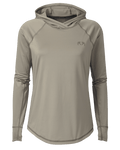 Women's Gila LS Hoodie | Bone