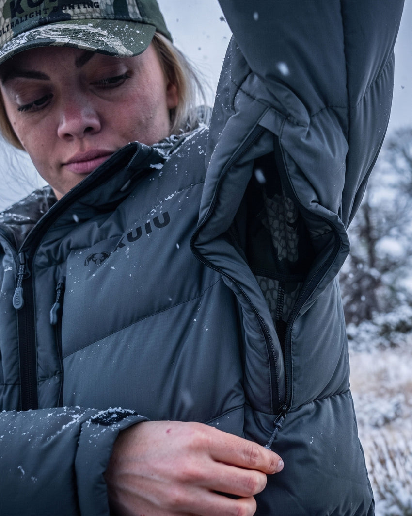Women's Super Down PRO Hooded Jacket | Valo