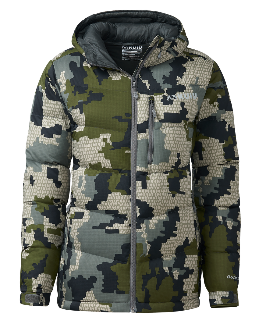 Women's Super Down PRO Hooded Jacket | Verde