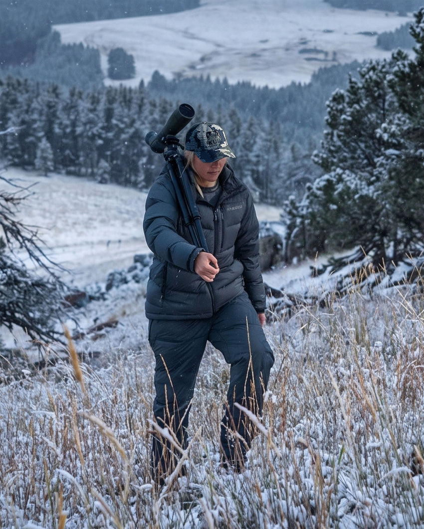 Women's Super Down PRO Pant | Gunmetal