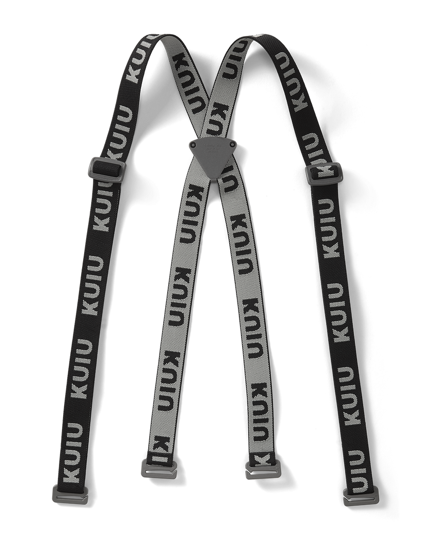 Slip-On Suspenders | Black