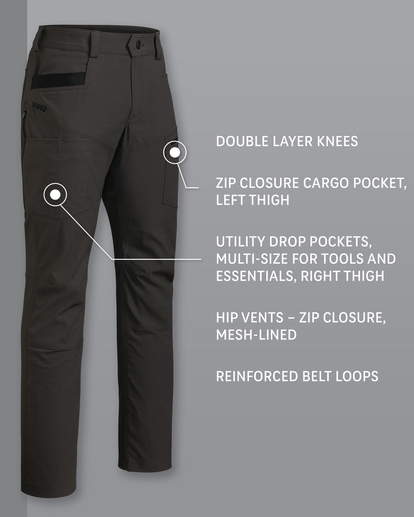 Motive Workgrade Pant | Asphalt