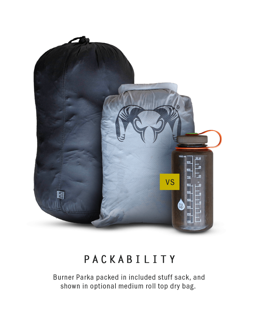 Super Down Burner Parka | Ash